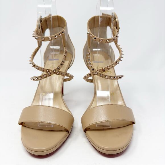 Christian Louboutin Choca Lux 120 Heels 37 - Picture 5 of 13